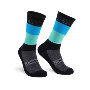 Medias Culture Tricolor BLK/BLUE/CEL.