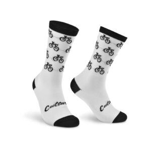 Medias Culture bicicletas BLK/WHT