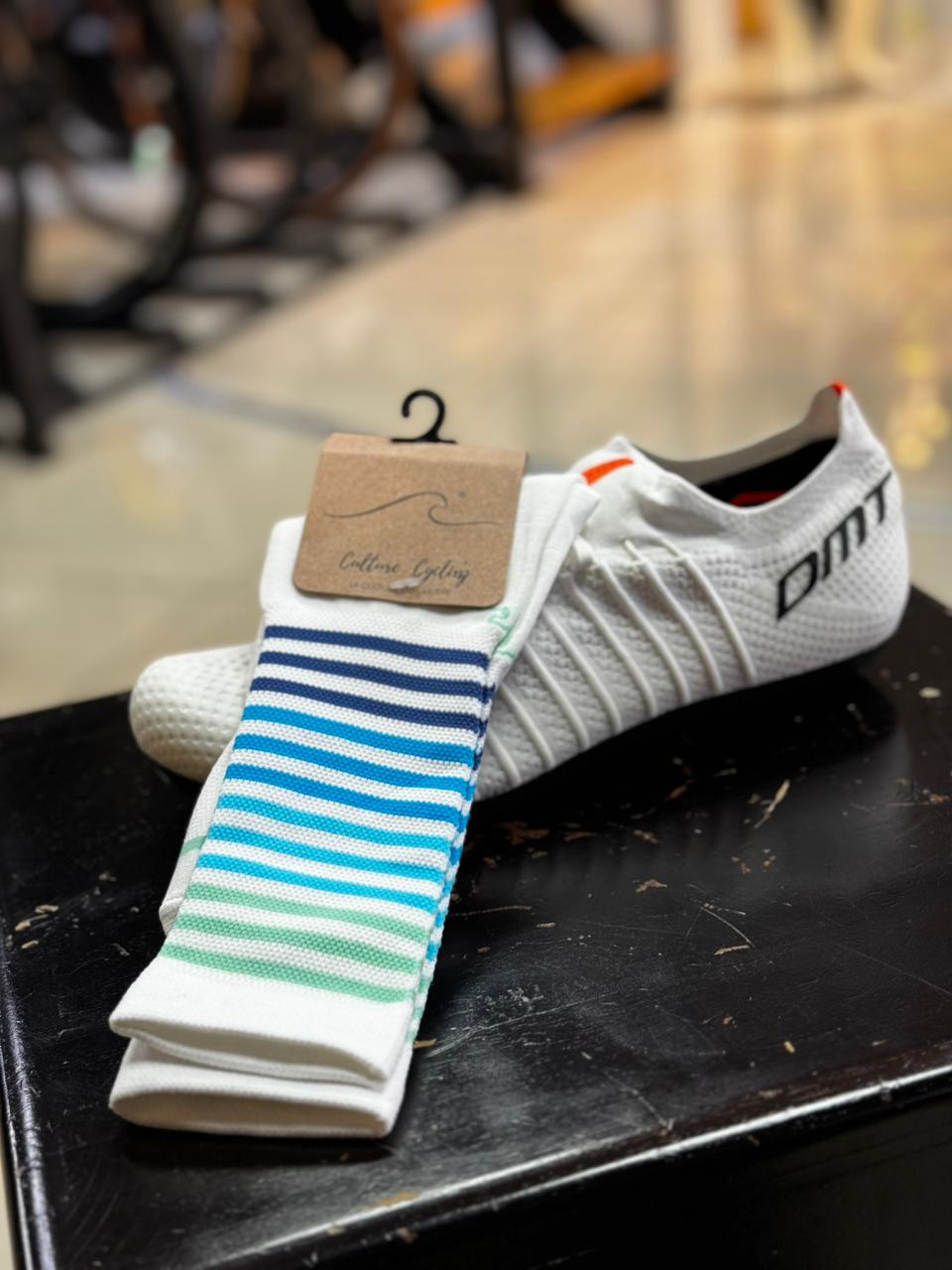 Medias Culture Sky WHT/BLUE - Imagen 2